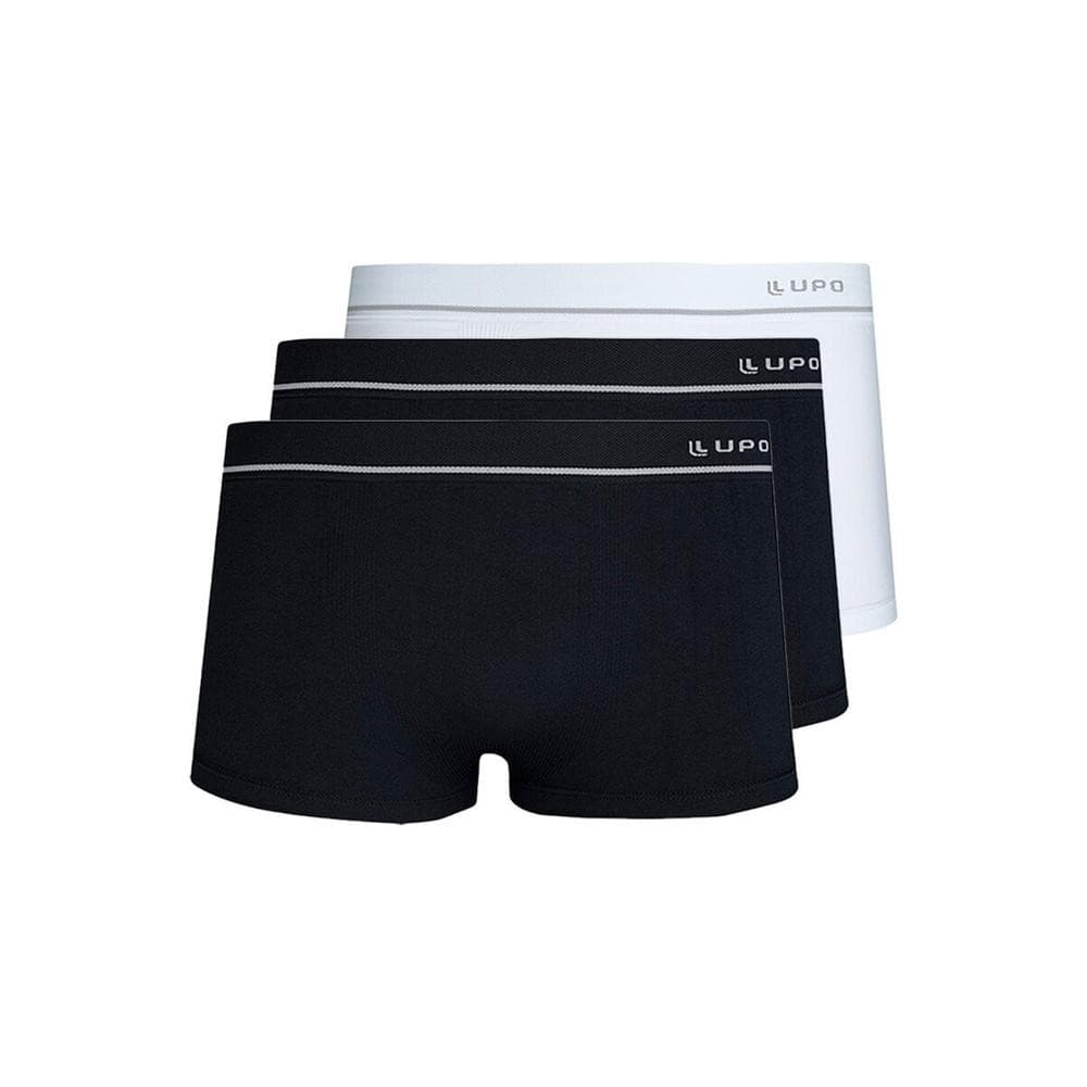Kit com 3 Cuecas Sunga Lupo 676-002 Colorido