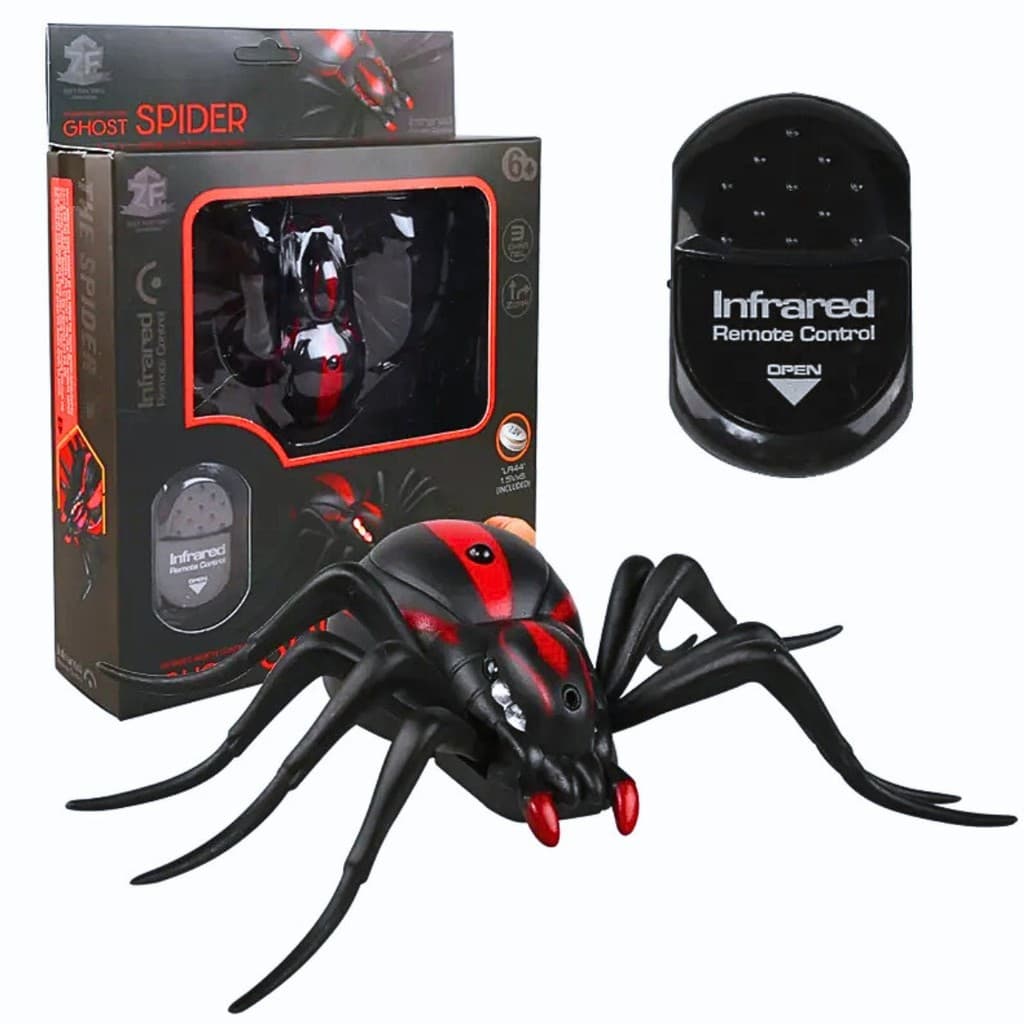 Brinquedo Infantil Aranha Controle Remoto Com Luz CBS0376 - Castela