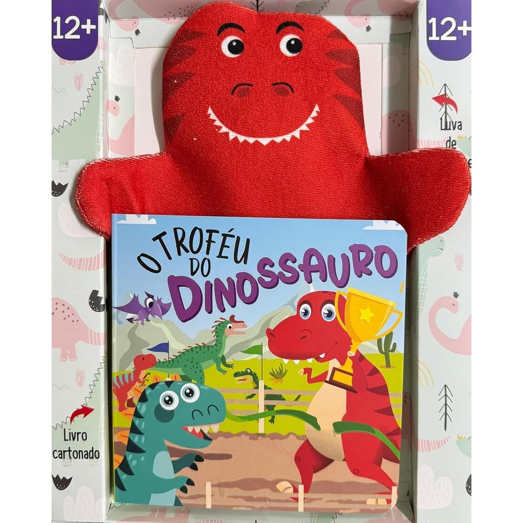 Livro Fantoche - O Troféu do Dinossauro
