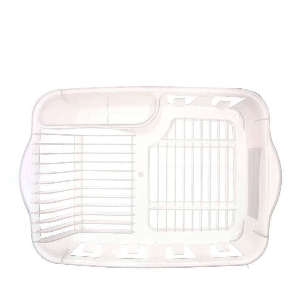 Escorredor de Louça Plástico Grande Transparente Sanremo