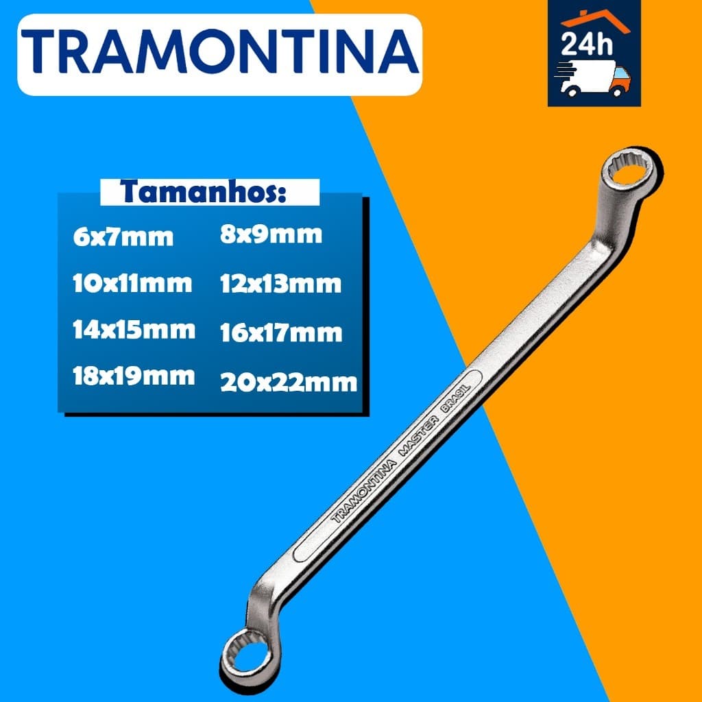 Chave Estrela Estria (6x7mm a 20x22m) - Tramontina