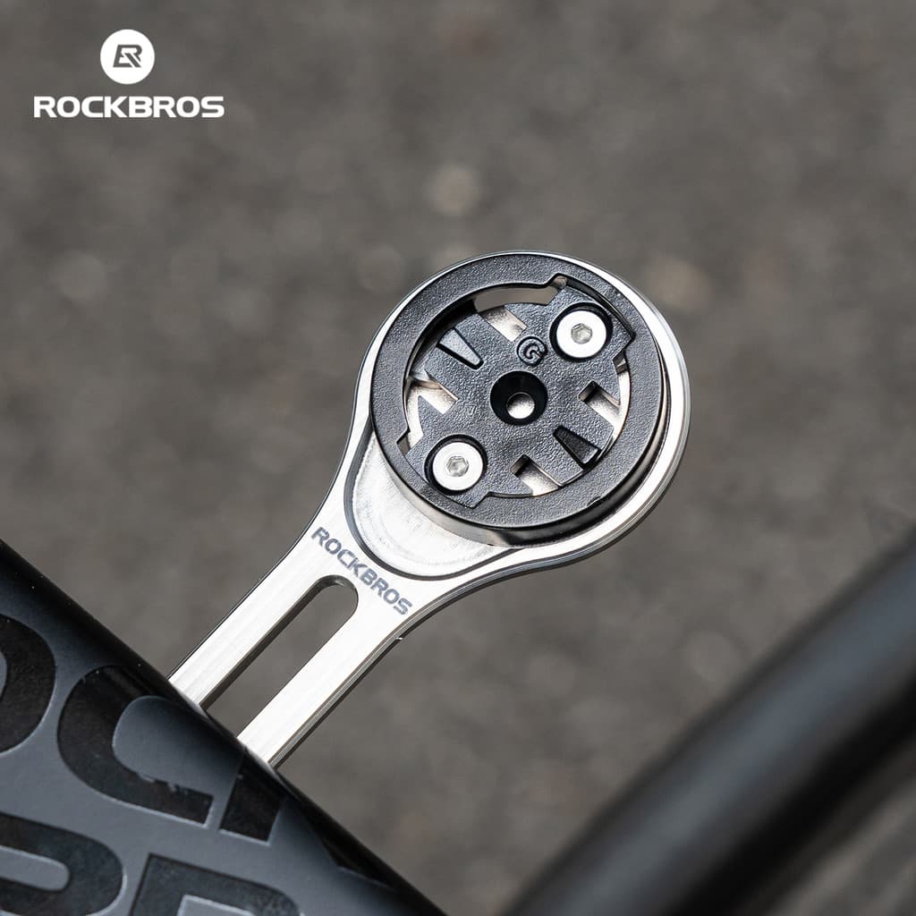 ROCKBROS Suporte De Extensão De Uma Peça Velocímetro Montagem Farol Câmera Guiador Integrado MTB Acessórios De Bicicleta