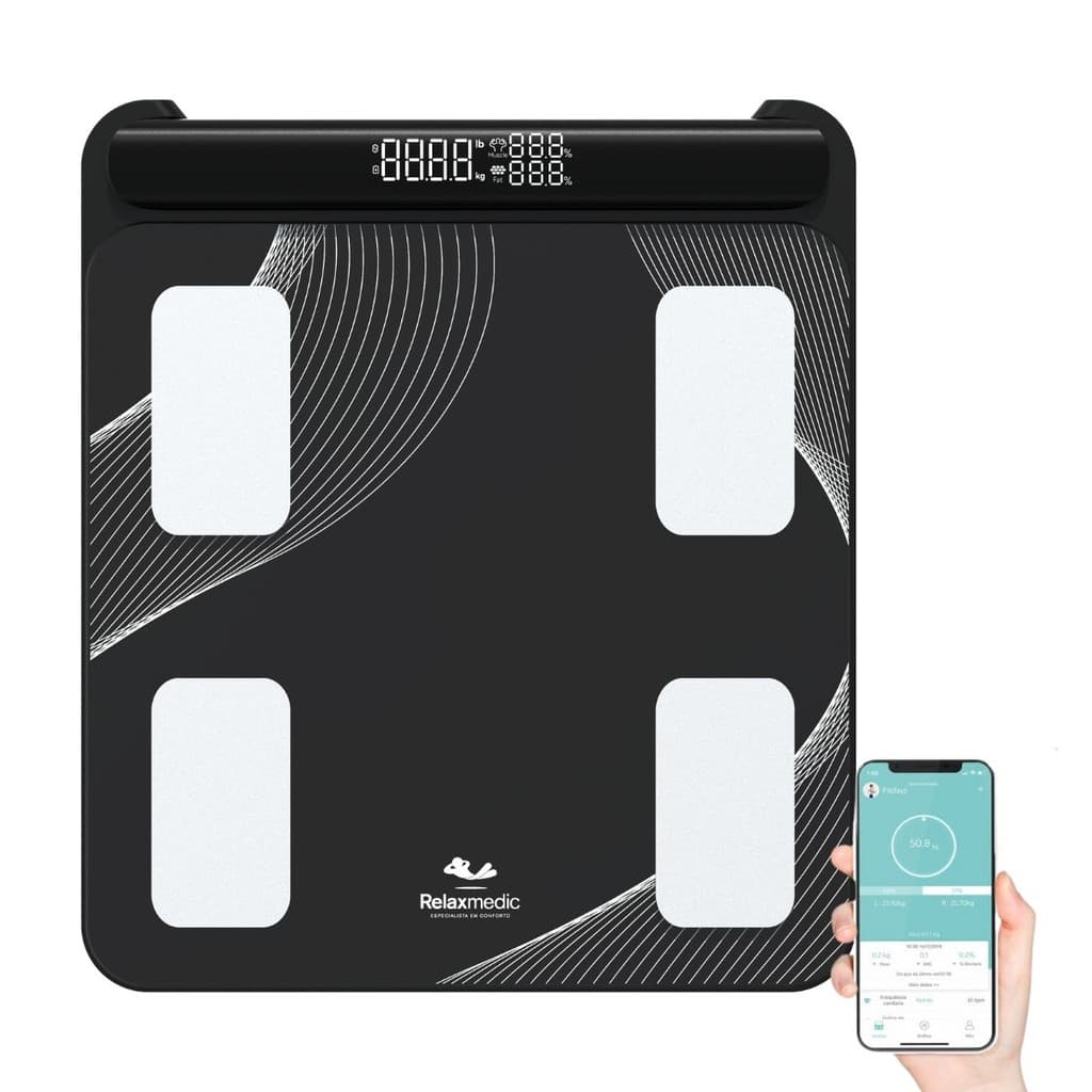 Balança Bioimpedância Corporal Digital Biolife Relaxmedic