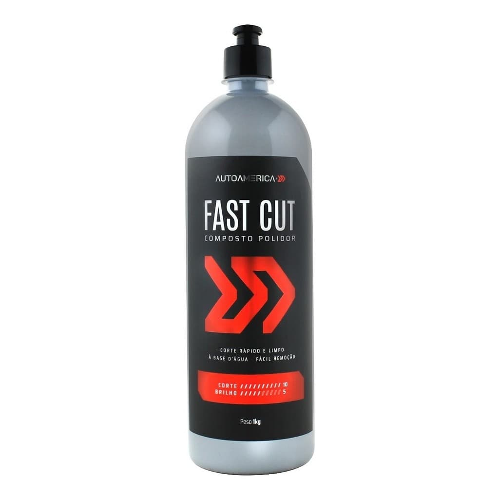 Fast Cut Composto Polidor De Corte  e Refino Autoamerica Automotivo 1kg