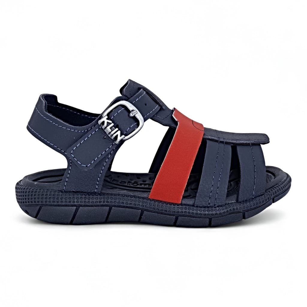 Sandalia Klin Infantil Masculina Menino Tic Tac Papete Macia Original