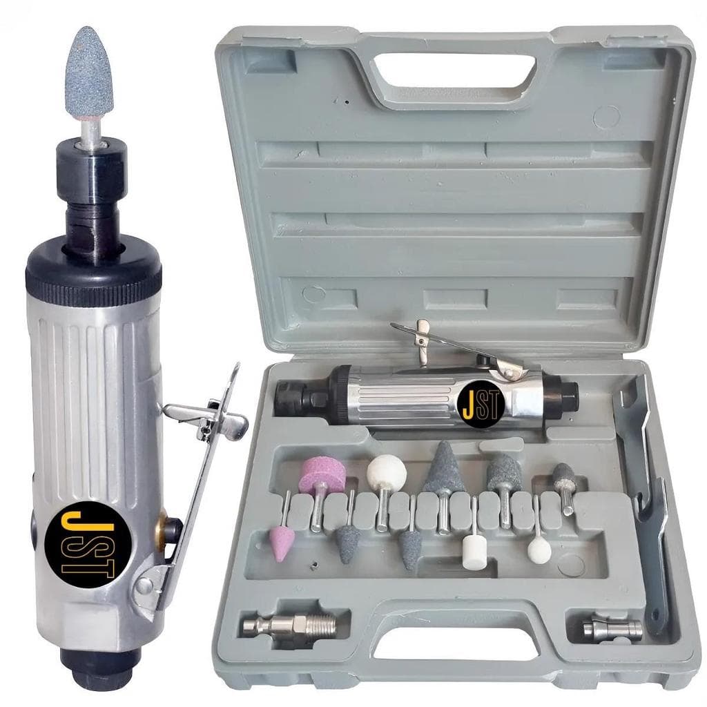 Micro Retífica Pneumática com Kit de Acessórios – JMR16 JST