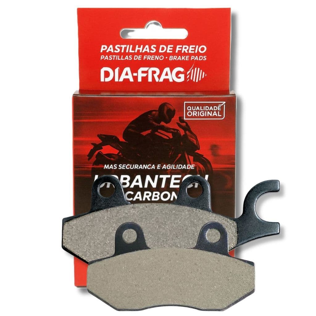 Pastilha de Freio Dianteira Fazer 250 2005-2015 / Cbx 250 Twister 2001-2008 Diafrag