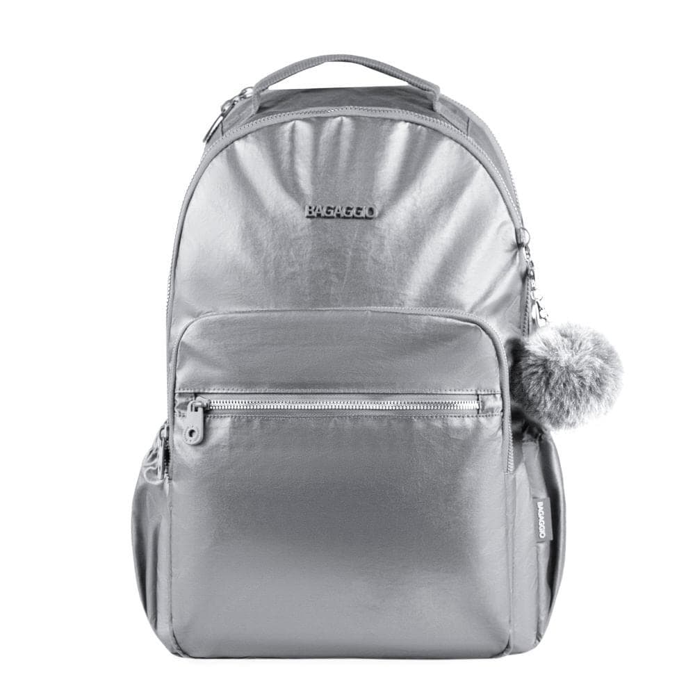 Mochila Feminina Perolada 23J Prata