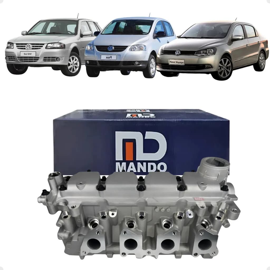 Cabeçote Novo Gol 1.0 2005 A 2015 Fox 1.0 Voyage 2009 A 2016
