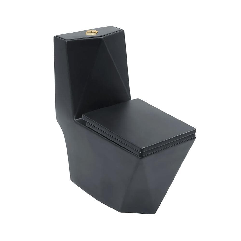 Vaso Sanitário Monobloco Opala Pingoo - Preto