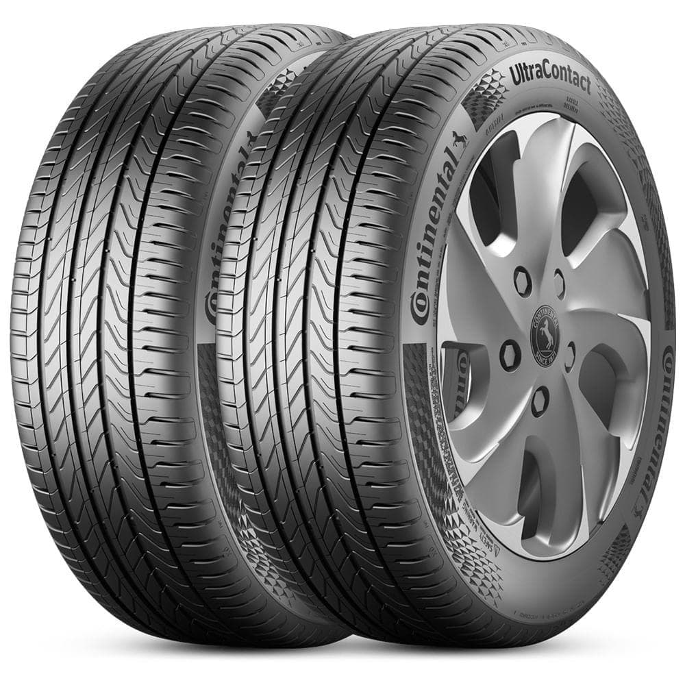 Kit 2 Pneu Aro 17 215/55R17 Continental UltraContact 94V