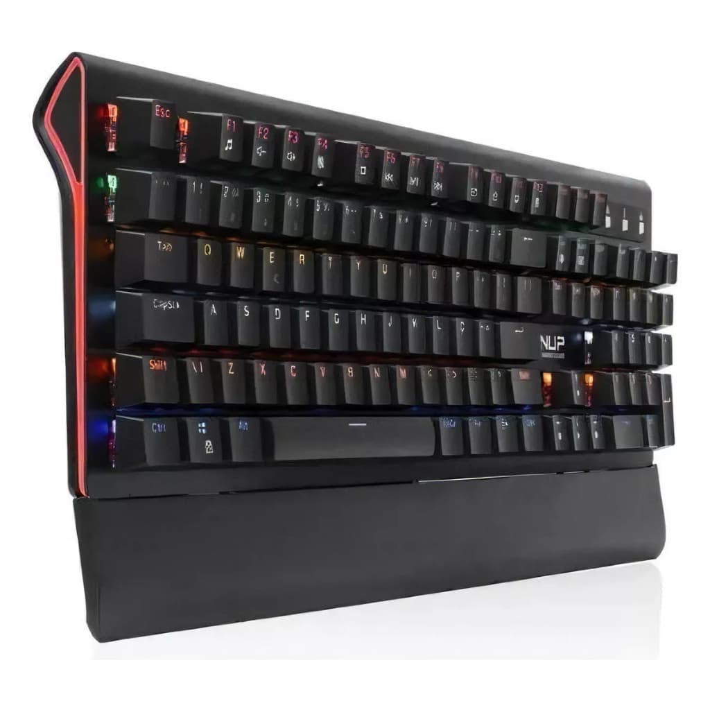 Teclado Mecânico Gamer Led Abnt2 Usb para PC Computad - Knup