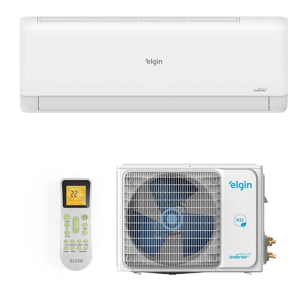 Ar-Condicionado Split Inverter II 12000 BTUs 220V Elgin Eco com Wi-Fi High Wall Só Frio 45HJFI12C2WD/45HJFE12C2CD