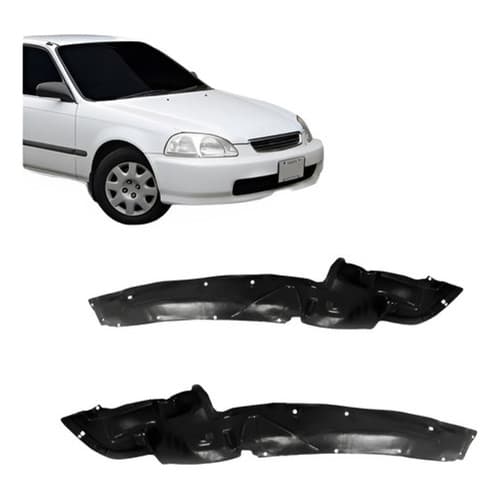 Par Parabarro Dianteiro Honda Civic 1996 1997 1998 1999 2000