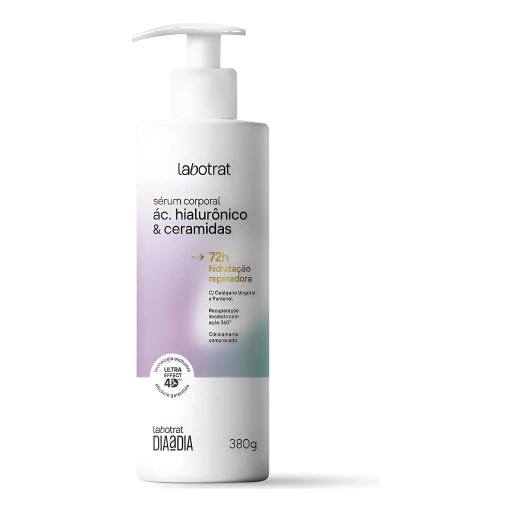 Sérum Corporal Ácido Hialurônico & Ceramidas Labotrat 380g