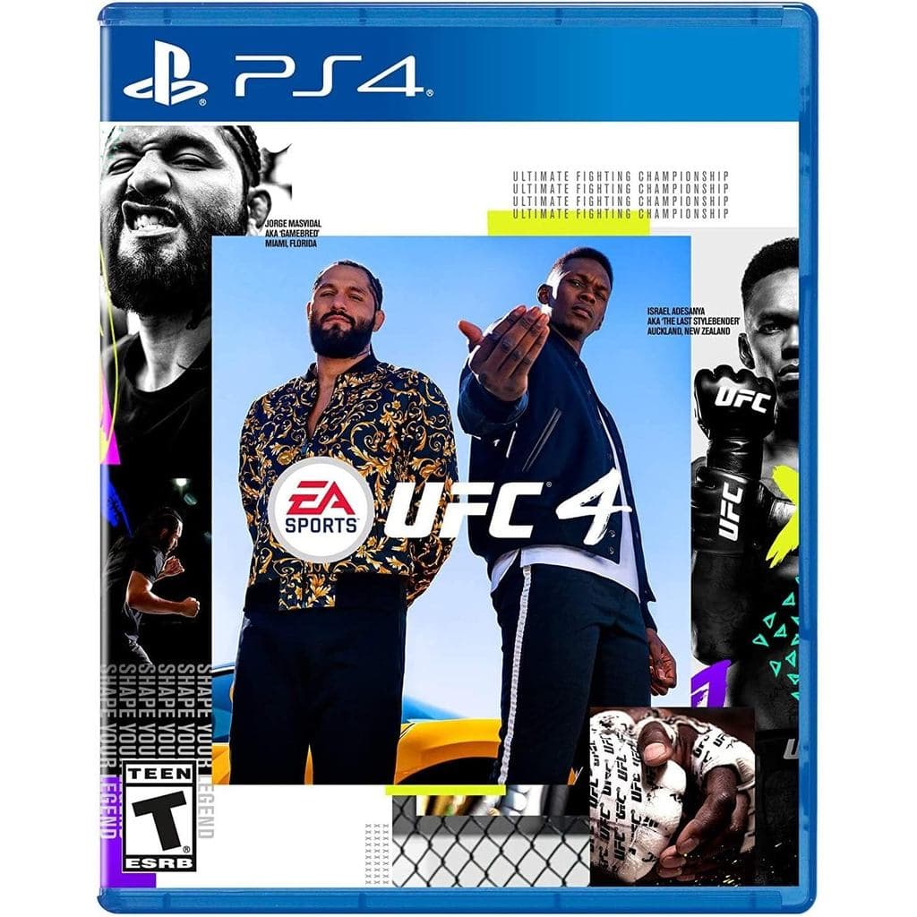 UFC 4 PS4 Midia Fisica LT