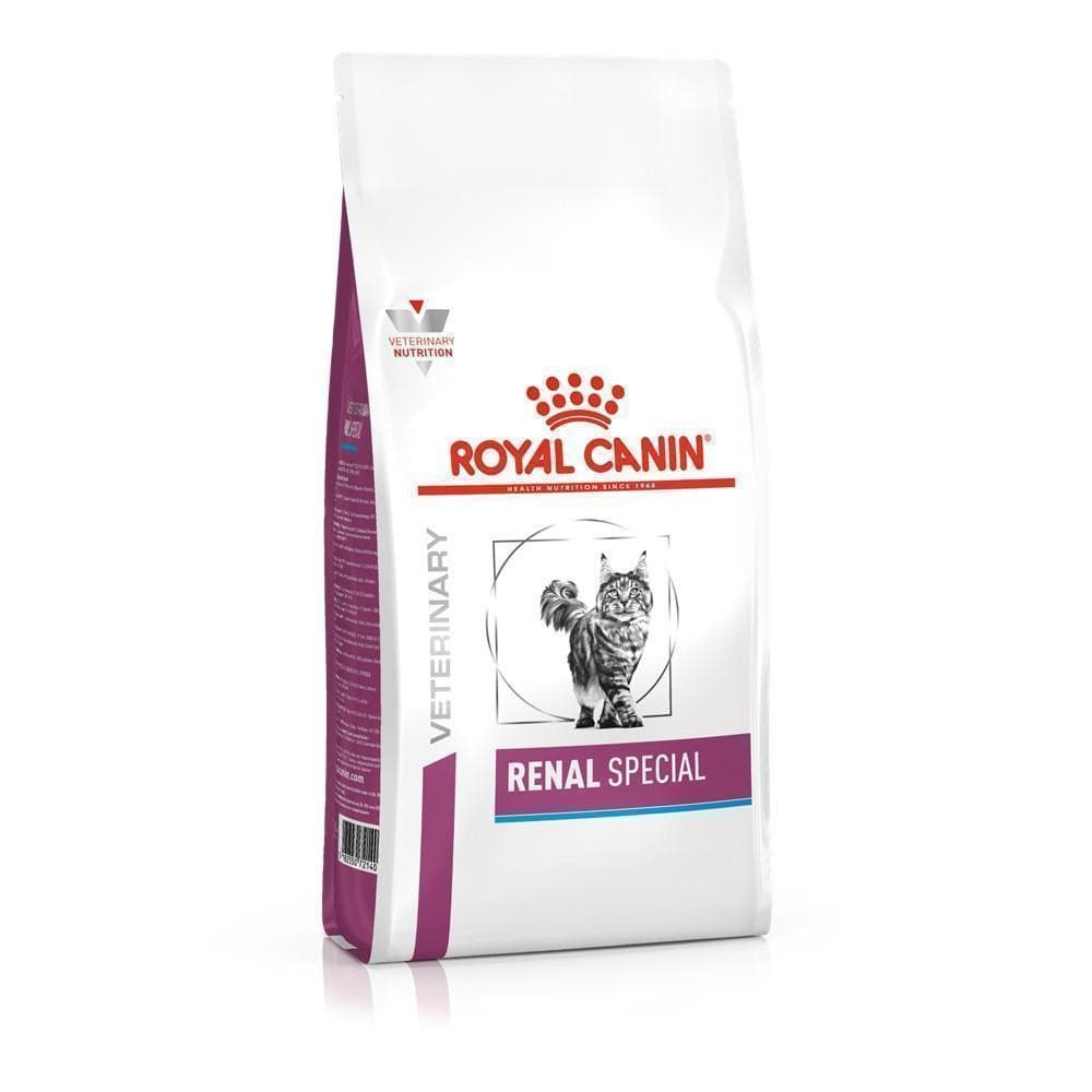 Ração Seca Royal Canin Veterinary Diet Renal Special para Gatos com Insuficiência Renal 1,5Kg