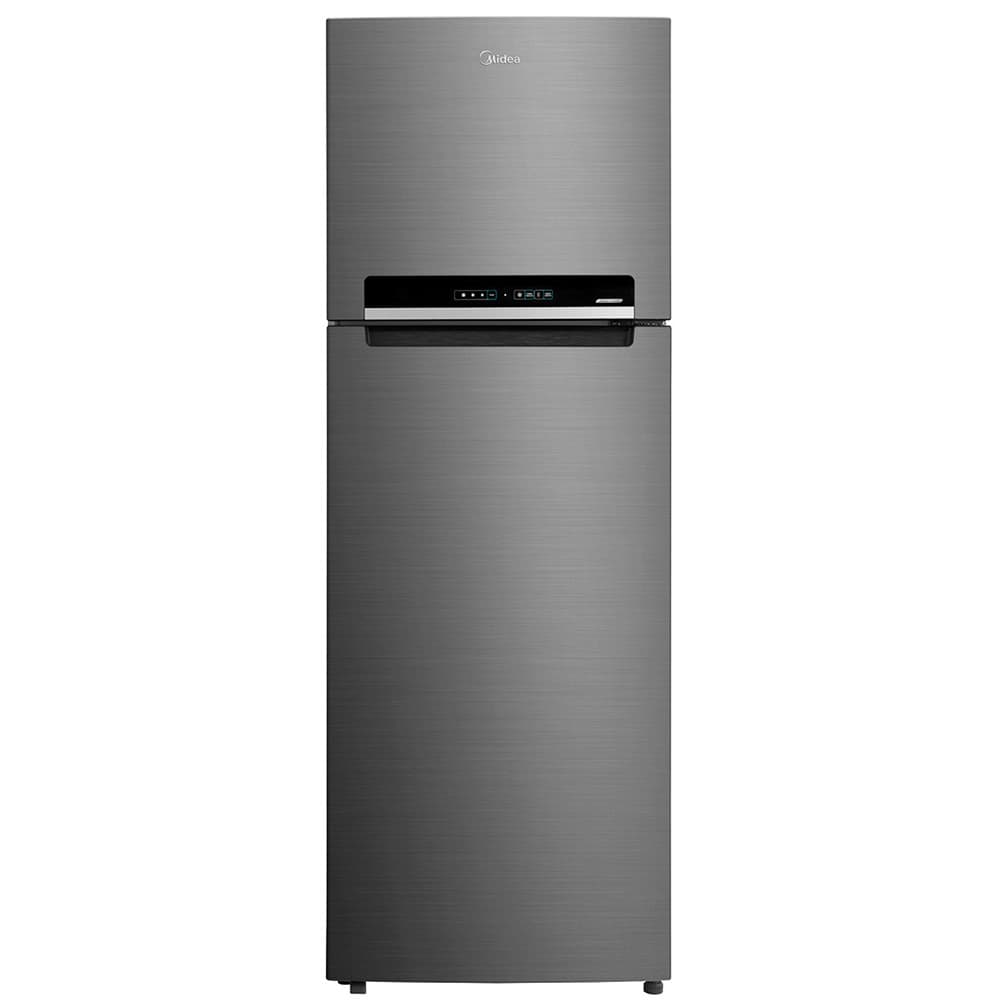 Geladeira Frost Free Midea 394 Litros MDRT533EVD461 Duplex Inverter Turbo Freezer Inox 110V