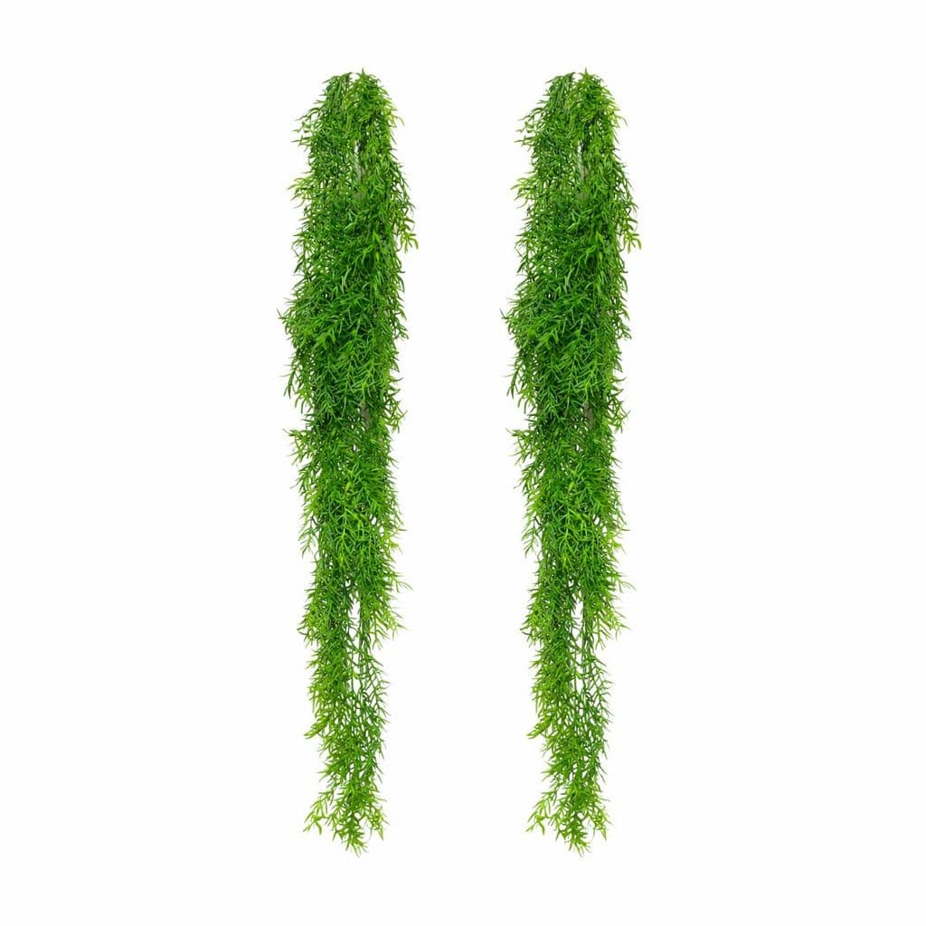 2 Planta Decorativa Artificial Folhagem Pendente Artificial