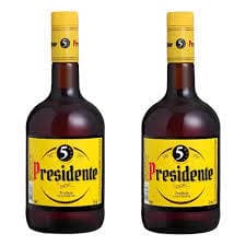 CONHAQUE PRESIDENTE 900ML KIT 2 UNIDADES