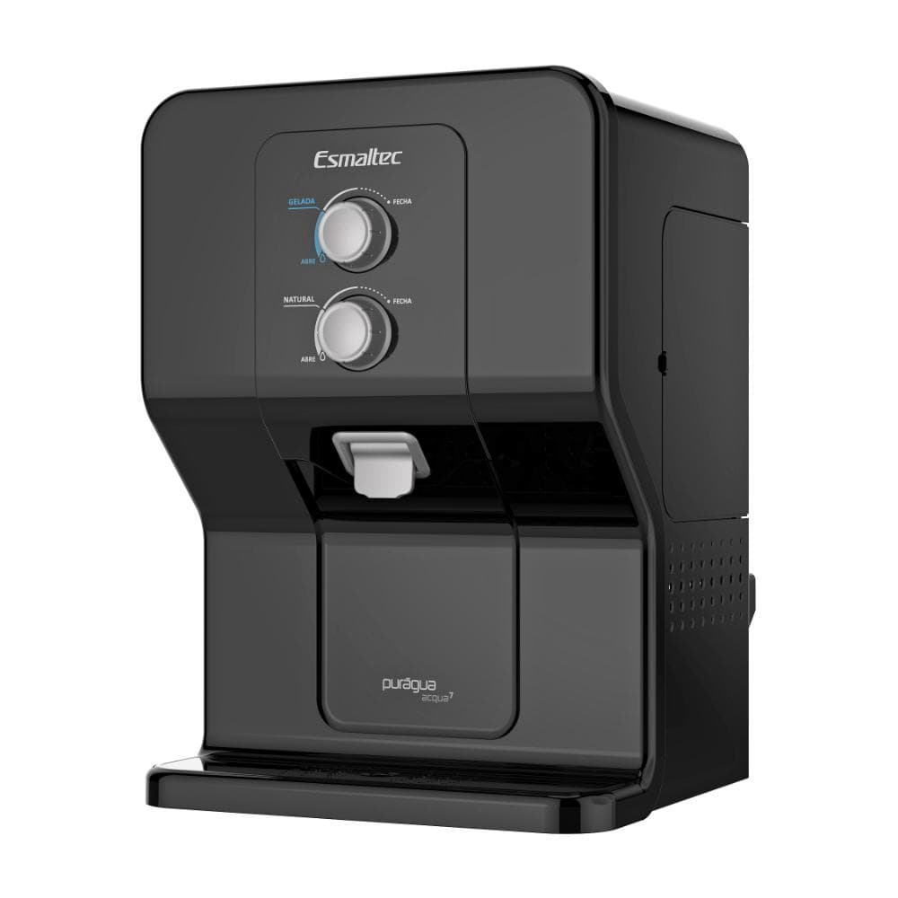 Purificador de Água Refrigerado com Compressor 127V Acqua7 Preto - Esmaltec