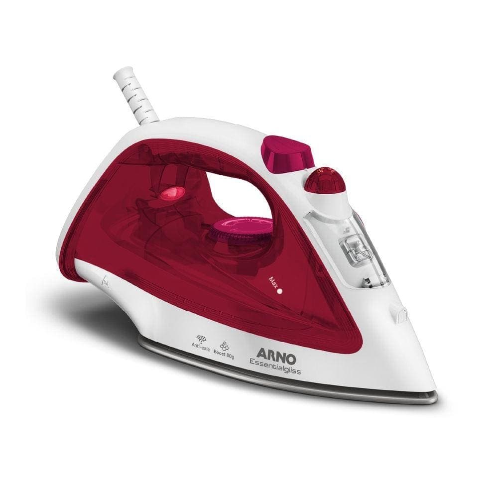 Ferro a Vapor Essentialgliss FMQ 1200W Base Antiaderente Arno