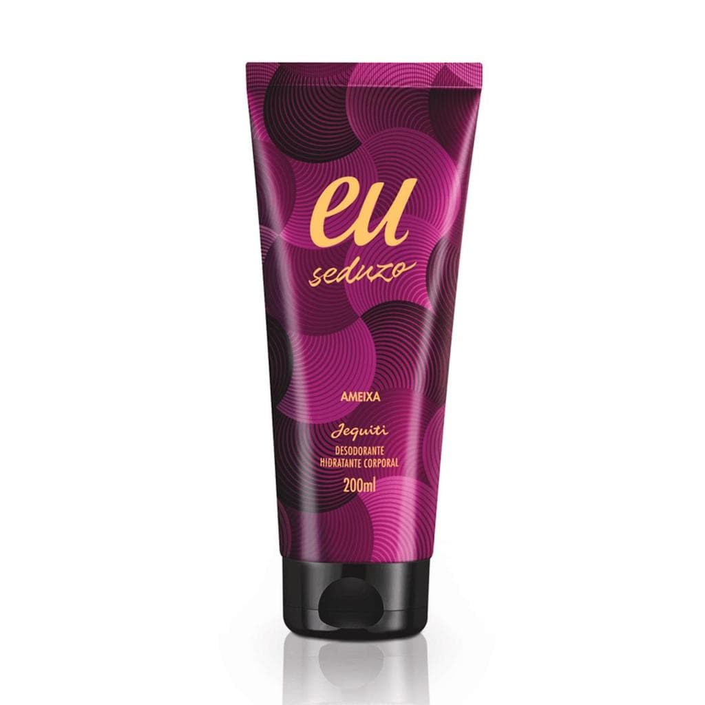 Desodorante Creme Hidratante Corporal Eu Seduzo Ameixa Pele Macia e Perfumada 200ml - Jequiti