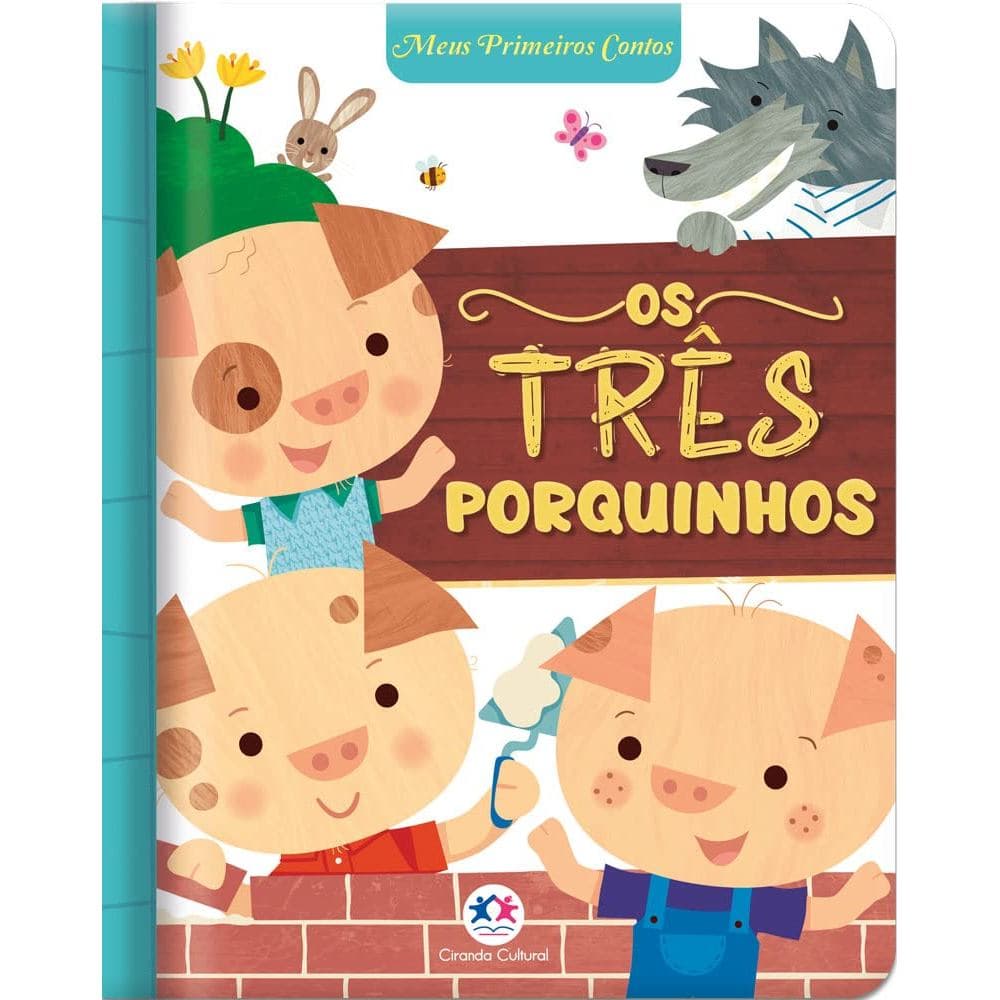 Os Três Porquinhos | Capa Dura Almofadada