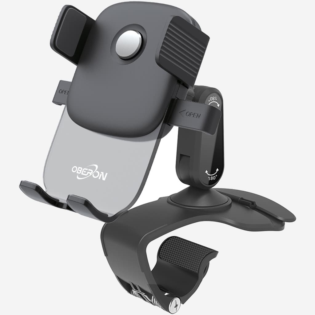 Suporte de Celular para Carro Painel Rotação 360° Ajustável Travamento Rápido