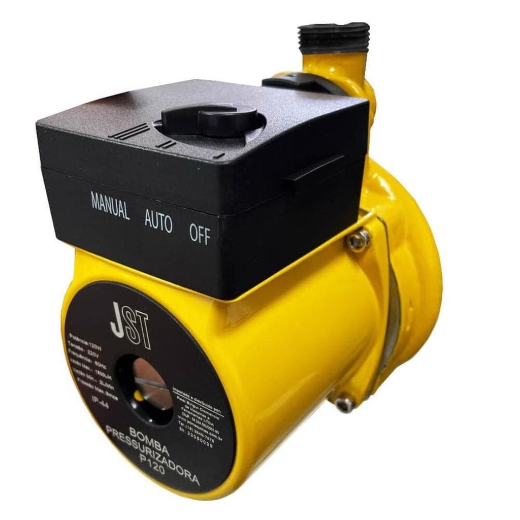 Bomba Pressurizadora de Água Para Chuveiro Torneiras P120 26L/min 220V 120W JST