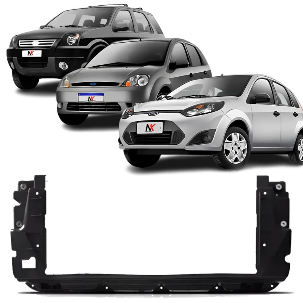 Suporte Radiador Ecosport Fiesta 2003 2004 2005 06 á 2014 Inferior