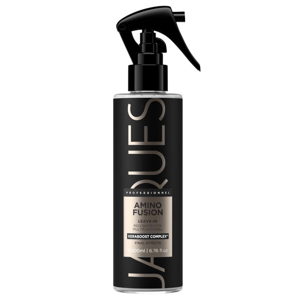 Spray Fluído Leave-in Jacques Janine Amino Fusion Proteção Térmica Brilho Reconstrução Capilar 200ml