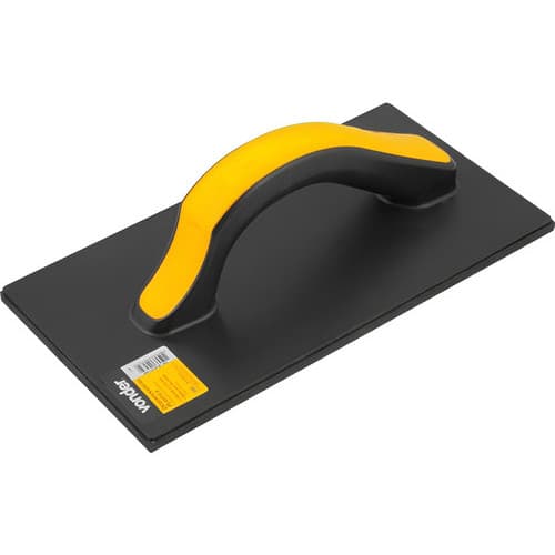 Desempenadeira Plástica com Borracha EVA Vonder 140x270mm para Rejunte Acabamento e Limpeza