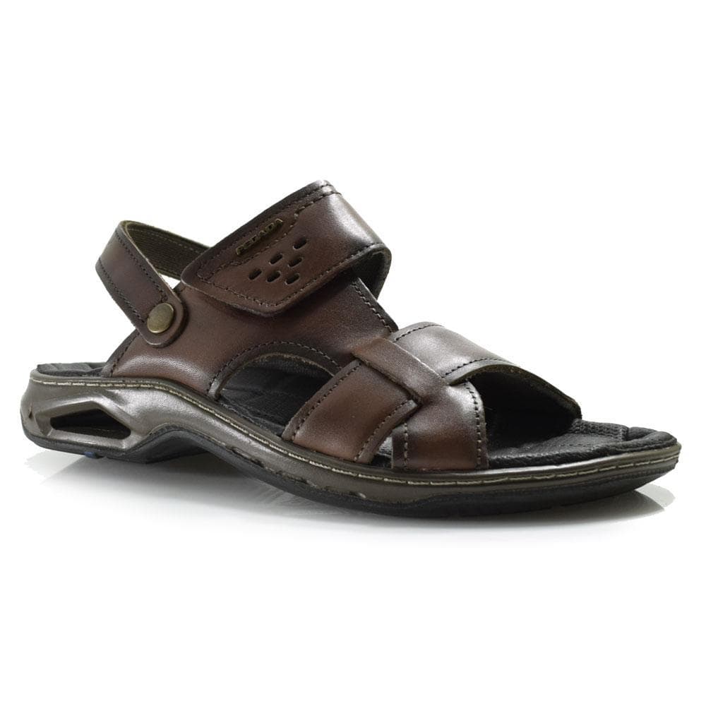 Sandália de Couro Masculina Pegada