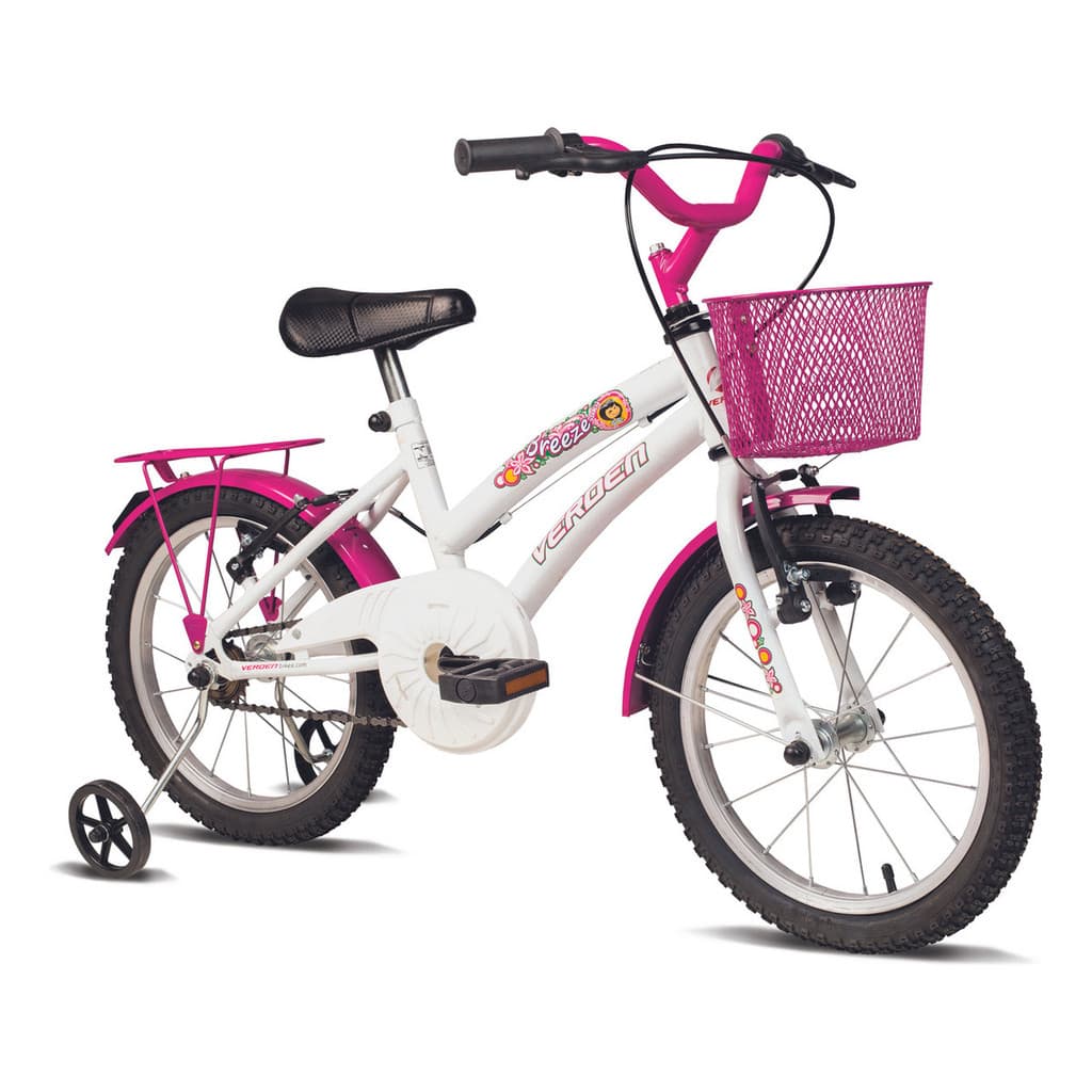Bicicleta Infantil Verden Breeze Aro 16 Cestinha E Bagageiro