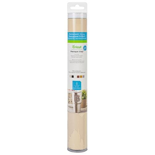 Kit Vinil Premium Cricut com 6 Folhas 30x30cm Cores Variadas