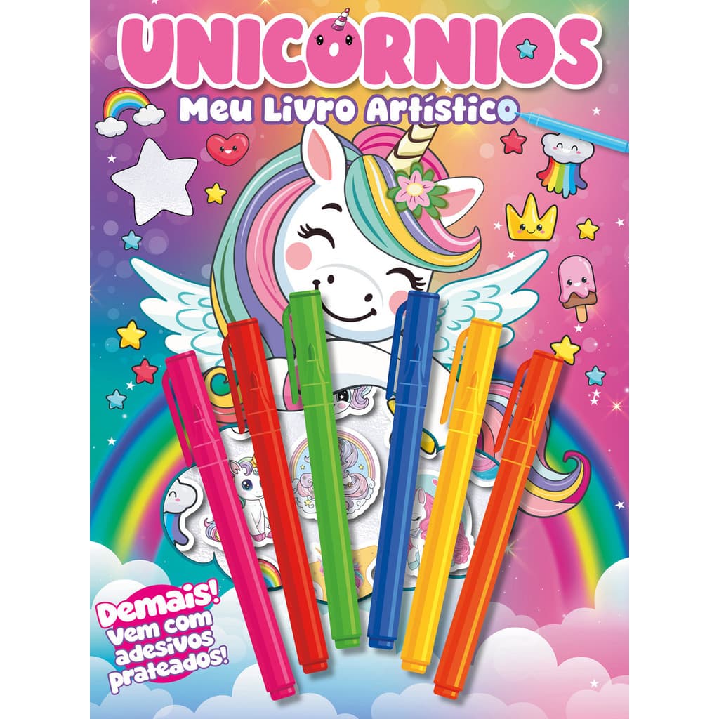 Meu Livro Artístico - Unicórnio