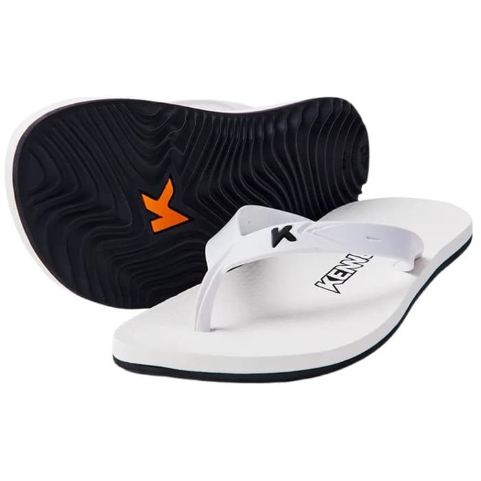 Sandália Kenner New Summer Pvc Branco/Preto