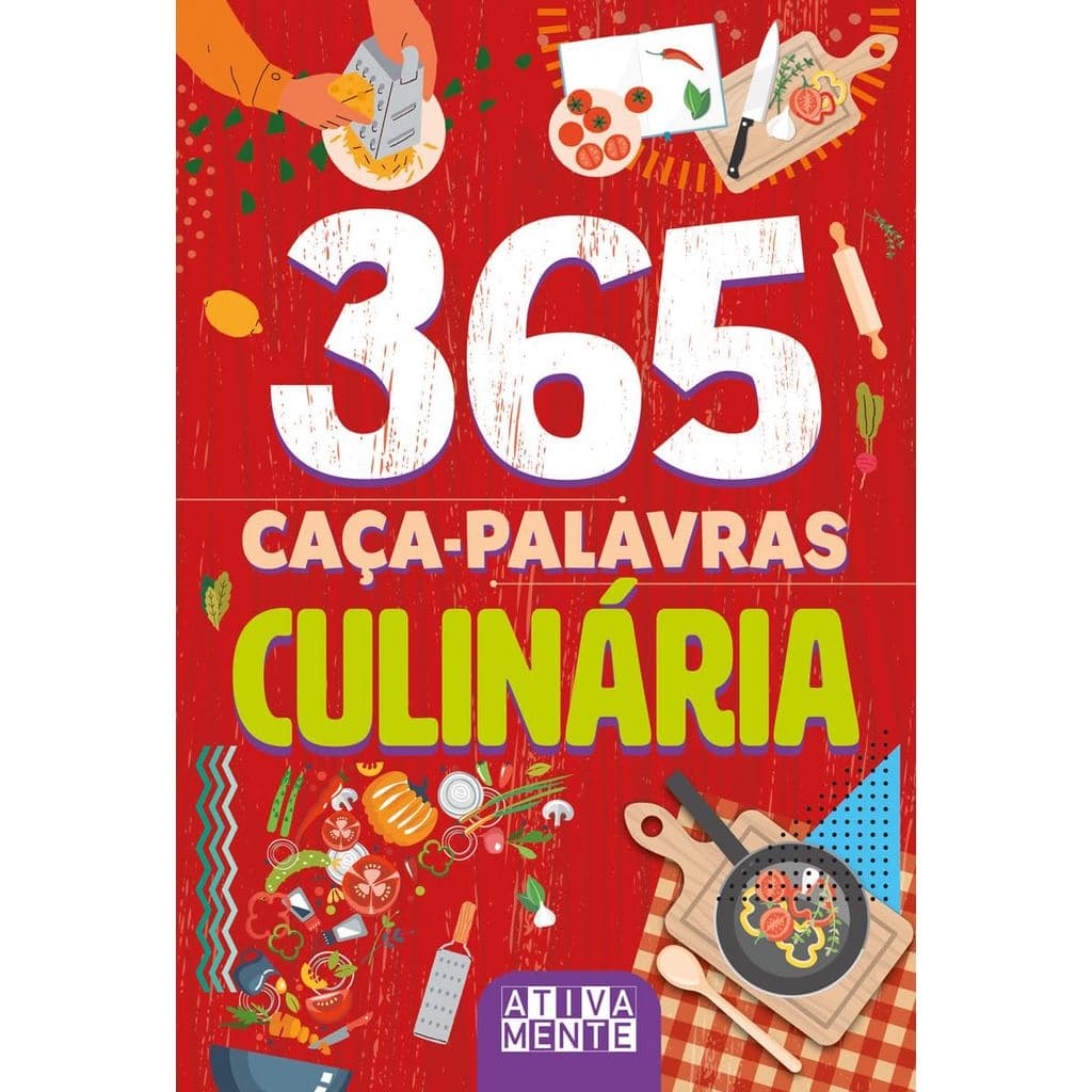 365 Caça-palavras | Culinária