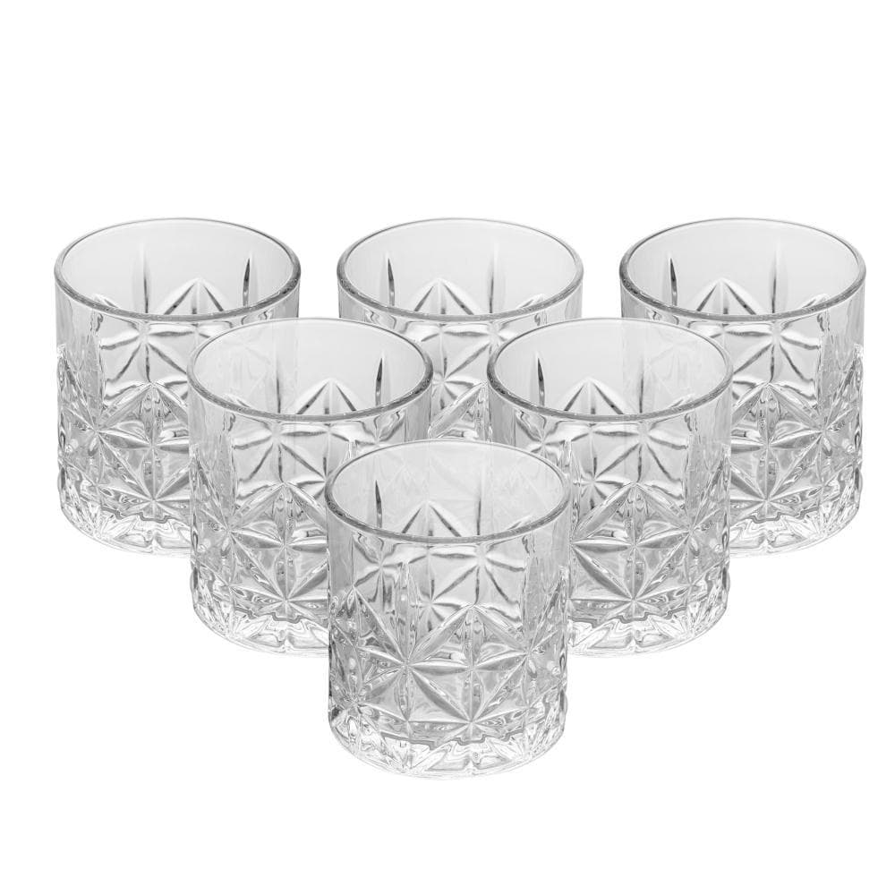 Jogo 6 Copos Baixos Stella 300ml em Vidro Wolff