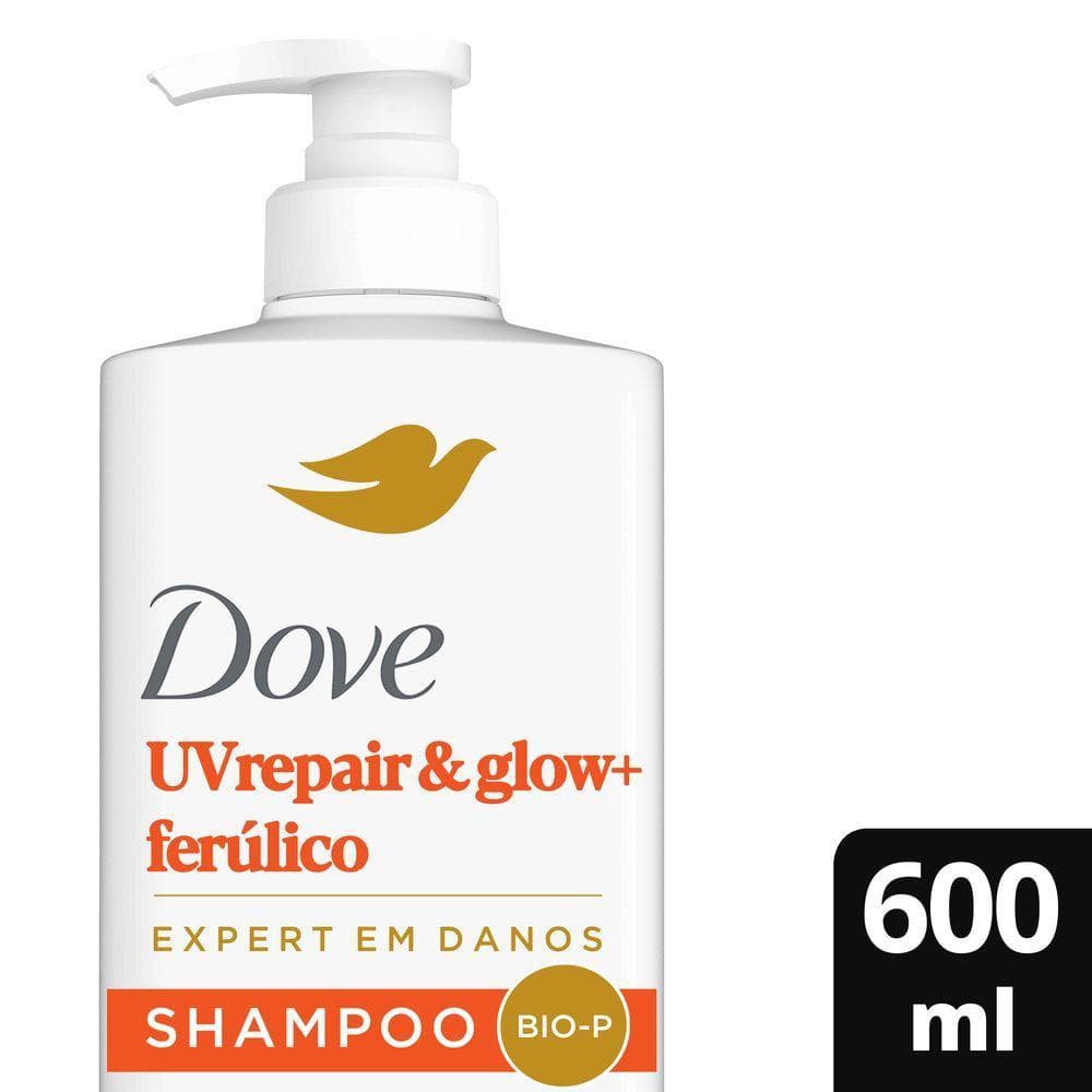 Shampoo Dove UV Repair & Glow + Ferúlico 600ml