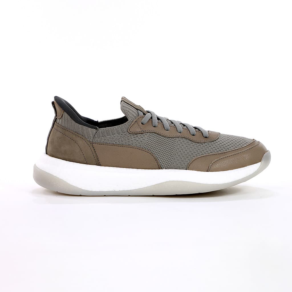 Tênis Democrata Draft Pulse Knit Marrom - Masculino