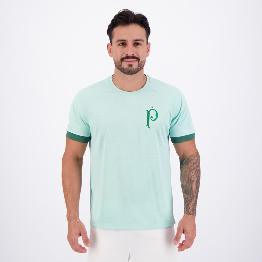 Camisa Palmeiras Dots Verde Clara