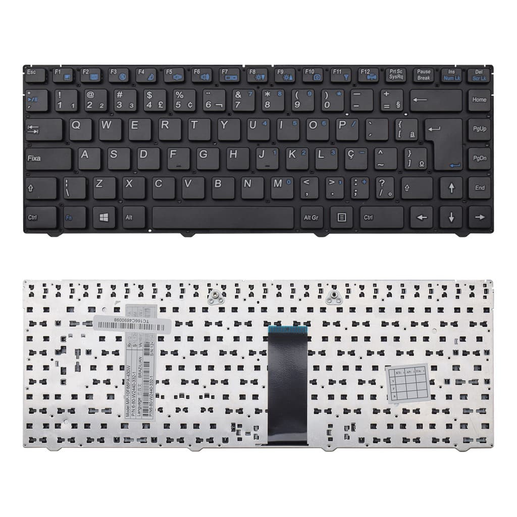Teclado para Notebook Itautec Infoway A7520-W7535 W7545
