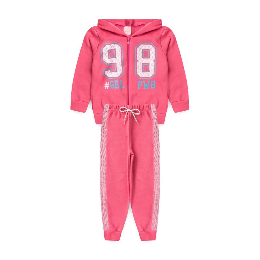 Conjunto Infantil Feminino Poder De Menina