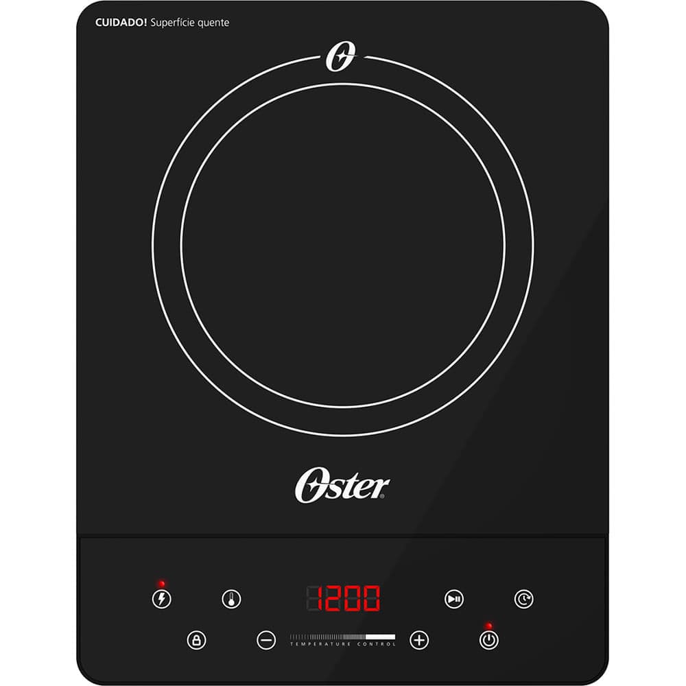 Cooktop de Indução 1 Boca  Oster Touch Screen Portátil