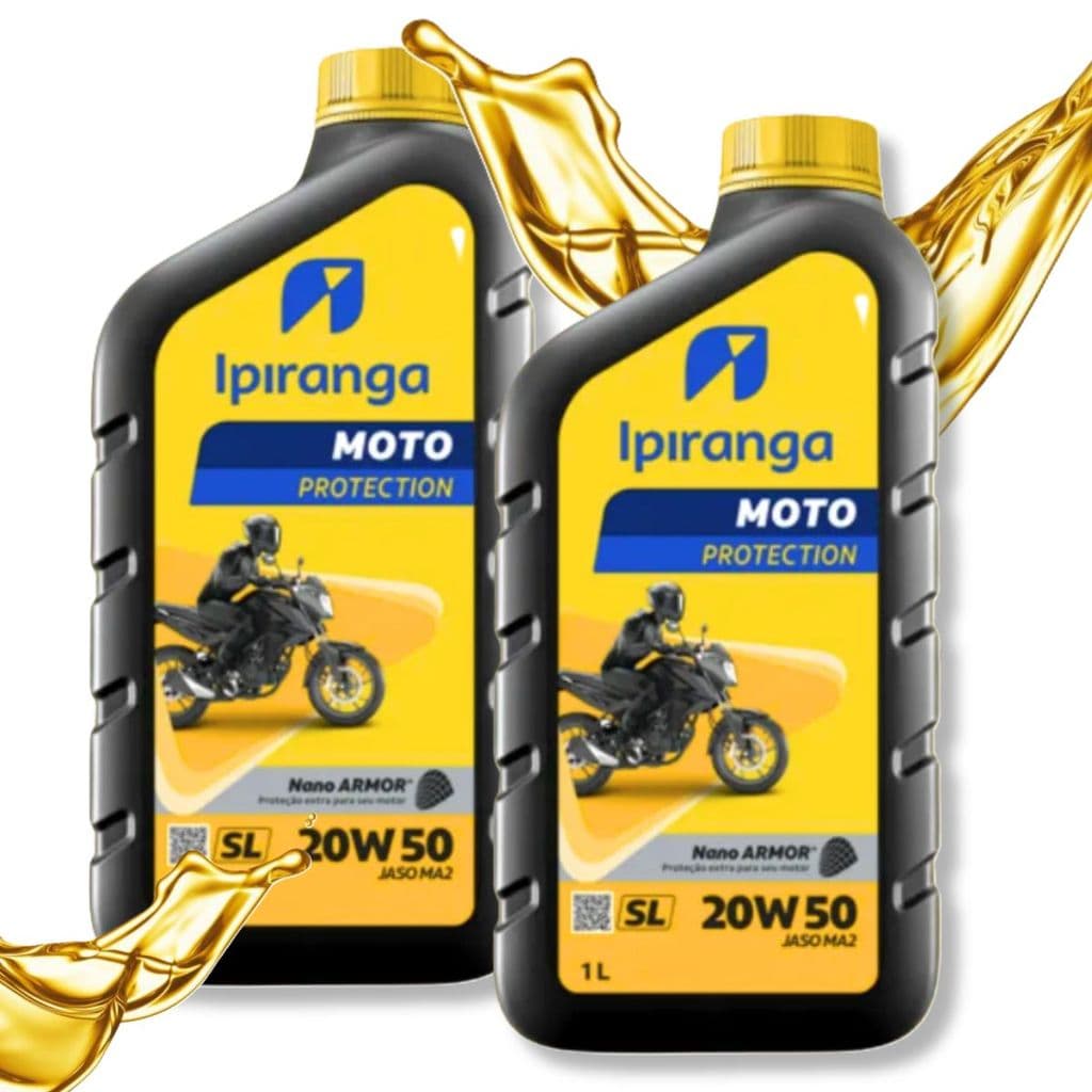 Óleo Ipiranga 20w50 Mineral 4 Tempos (2 Litros)