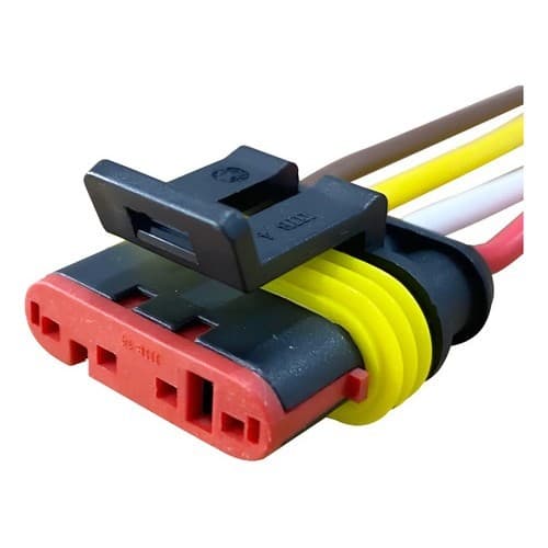 Chicote Plug Conector Sonda Lambda Fiat Palio Uno Strada Punto Siena