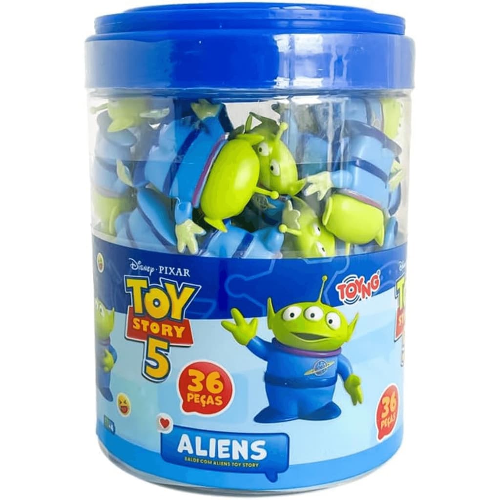 Balde Com Aliens Disney Pixar Toy Story 5 Toyng - 061599