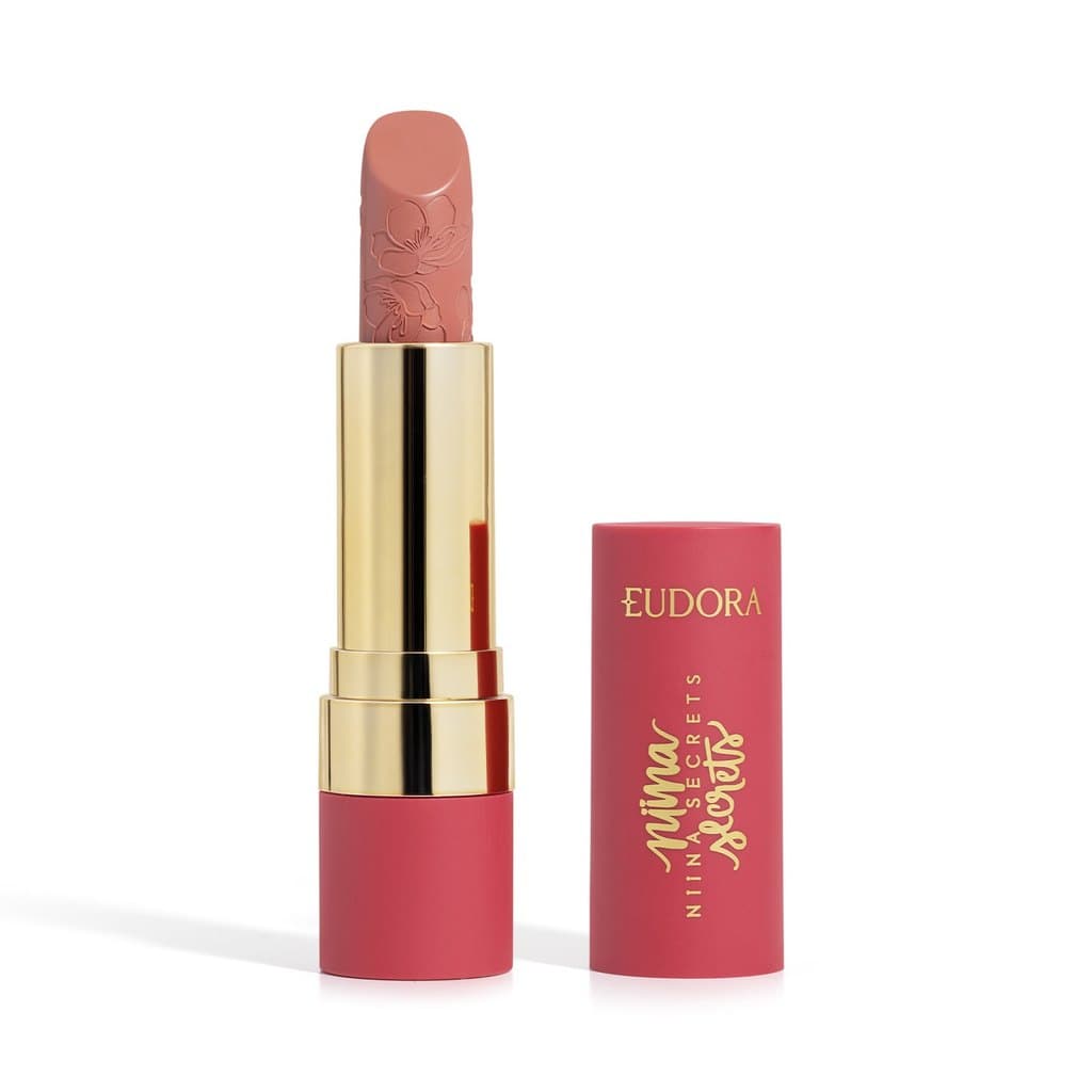 Eudora Niina Secrets Soft Petals Batom Rosé Pétala 3,8g